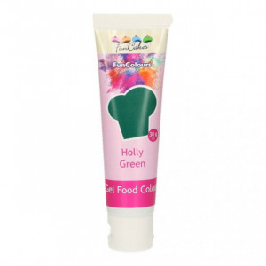 Colorant gel alimentaire Vert houx FunCakes 30 g Colorant gel alimentaire Vert houx FunCakes 30 g