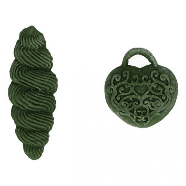 Exemple d'utilisation du gel alimentaire vert houx Exemple d'utilisation du gel alimentaire vert houx