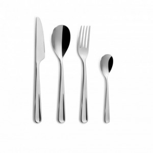 Ménagère 24 pièces LONDON Inox 18/10 4mm Comas Ménagère 24 pièces LONDON Inox 18/10 4mm Comas