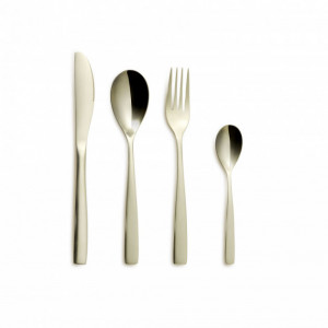 Ménagère 24 pièces BCN COLORS Champagne Inox 18% 3 mm Comas Ménagère 24 pièces BCN COLORS Champagne Inox 18% 3 mm Comas