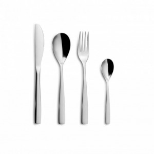 Ménagère 24 pièces BCN COLORS Argent Inox 18% 3 mm Comas Ménagère 24 pièces BCN COLORS Argent Inox 18% 3 mm Comas