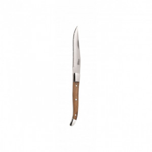 6 couteaux à steak Mont Blanc Léman - Exclusivité TOUZEAU - L'art de la  Table, une passion.