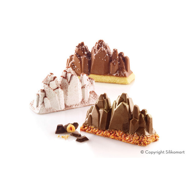 Realisation BÃ»che Montagne Trompe l'oeil