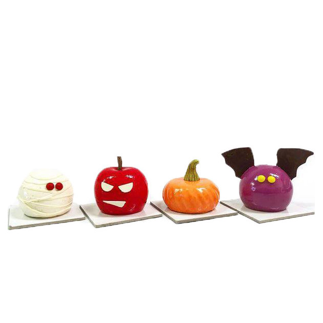 Chauve-Souris et Momie pour Halloween avec Moule Truffe Chauve-Souris et Momie pour Halloween avec Moule Truffe