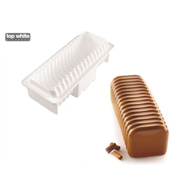 Moule Silicone Rectangle 1300 ml Chant des Sirènes Silikomart