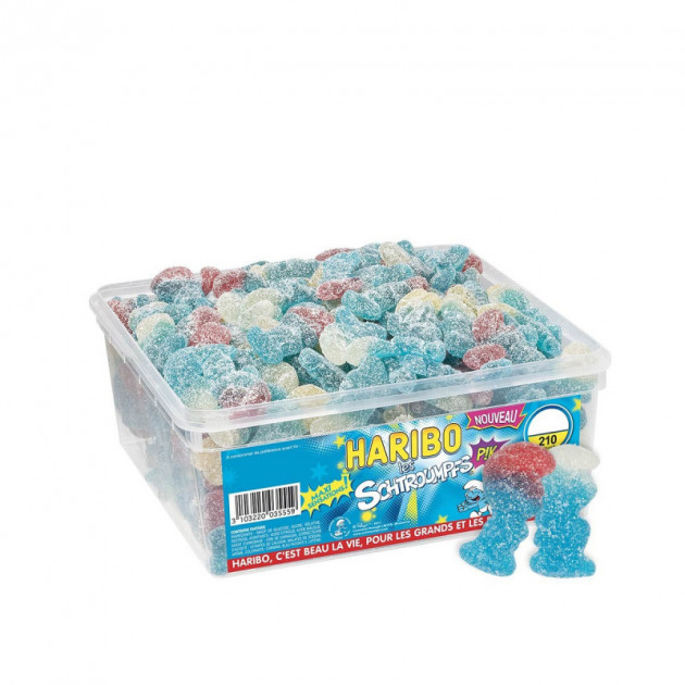 Bonbons - Dentier - 210 pièces - Haribo