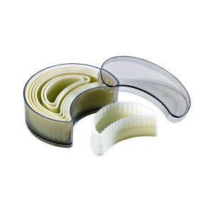 Emporte Pièce Croissant Cannelé Polyglass (x7) Emporte Pièce Croissant Cannelé Polyglass (x7)