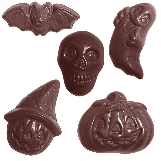 Moule Chocolat Friture Halloween (x30) Chocolate World