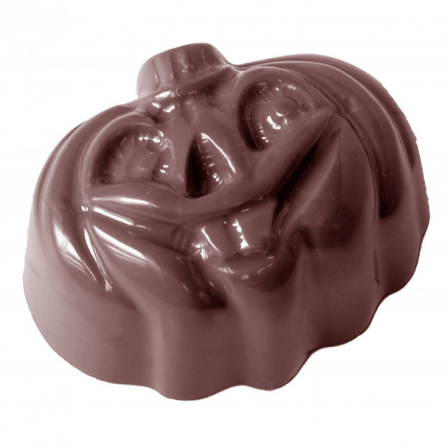 Moule Chocolat Citrouille 35x29mm (x24) Chocolate World