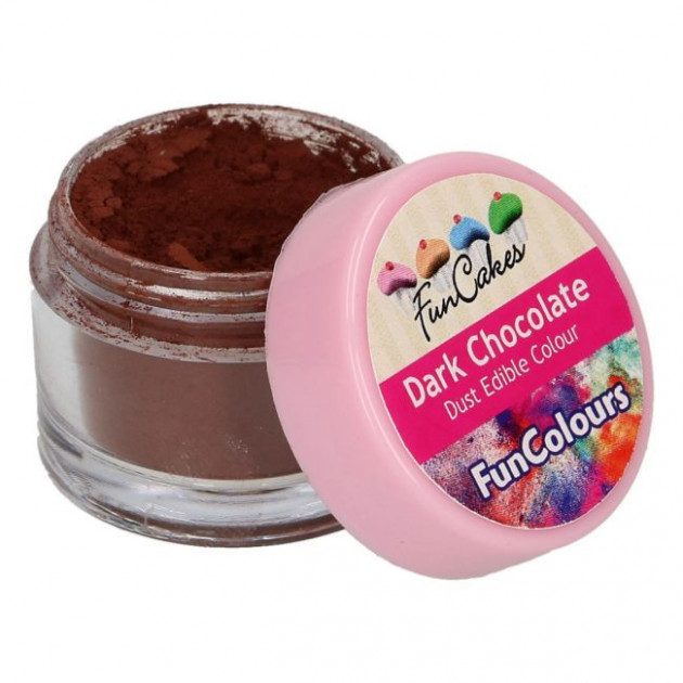 Pot de poudre comestible Chocolat FunCakes Pot de poudre comestible Chocolat FunCakes