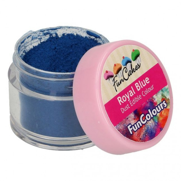 Pot de poudre comestible Bleu royal FunCakes Pot de poudre comestible Bleu royal FunCakes
