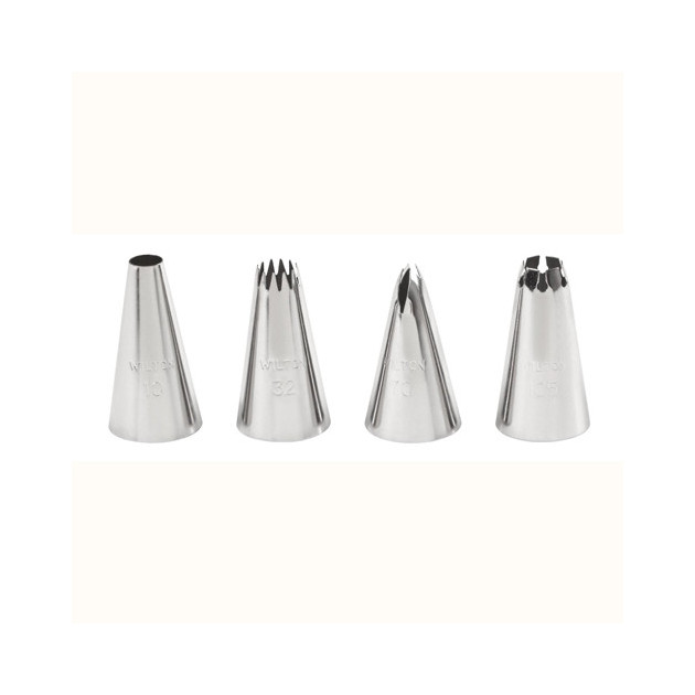 Coffret à Douille Patisserie Professionnel: Kit Poche a douille wilton, set  de buyer, boite, inox