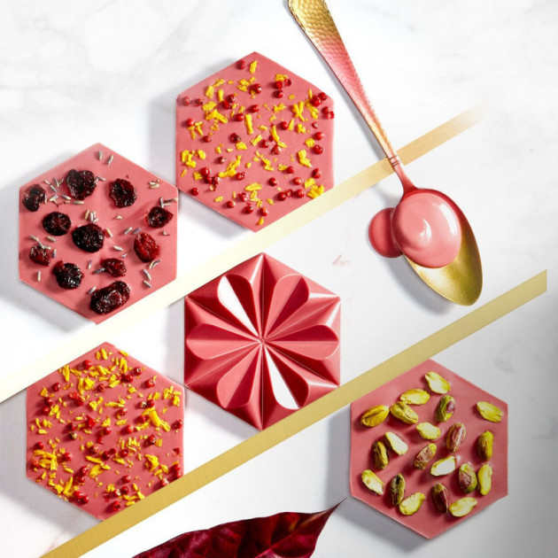 Chocolat Rubis Callebaut exemples d'utilisations Chocolat Rubis Callebaut exemples d'utilisations