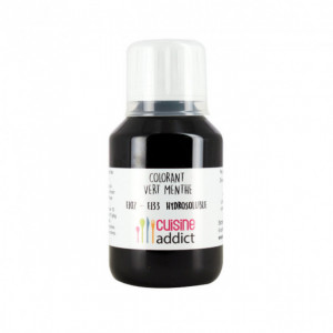 Colorant alimentaire Vert Menthe E102/E133 Liquide 115 ml Cuisineaddict