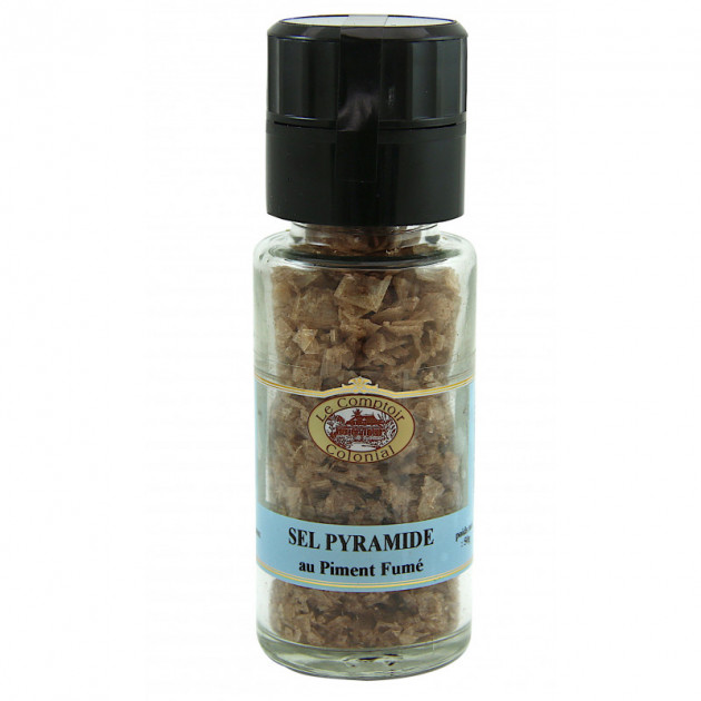 Sel Pyramide Arome Fume 50 g Le Comptoir Colonial