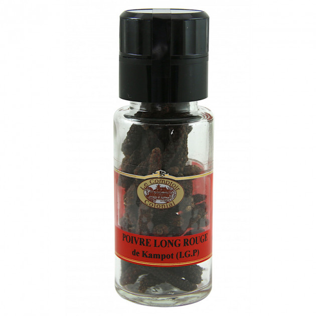Poivre Rouge Long Kampot IGP 30g Le Comptoir Colonial