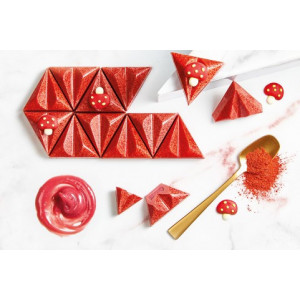 Moule Chocolat Praline Ruby 39,5 mm (x21) Chocolate World