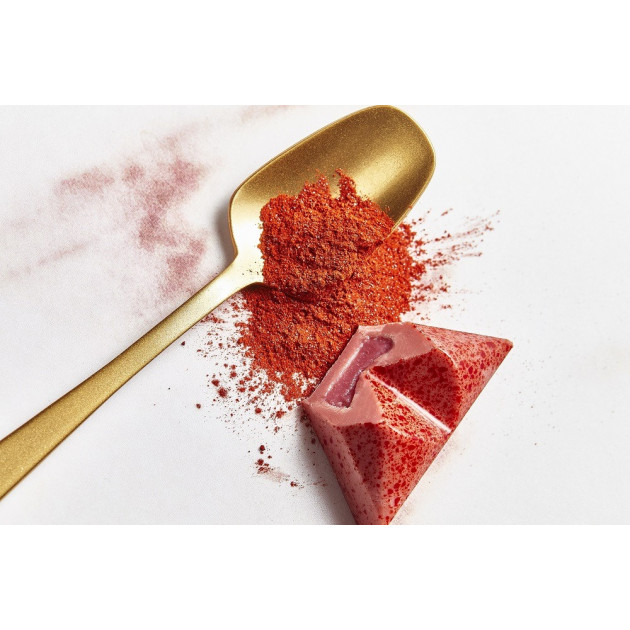 Realisation de Pralines Ruby Chocolate World Realisation de Pralines Ruby Chocolate World