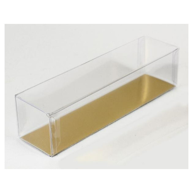 Emballage Macarons Boîte 6 macarons Fond Dore Emballage Macarons Boîte 6 macarons Fond Dore