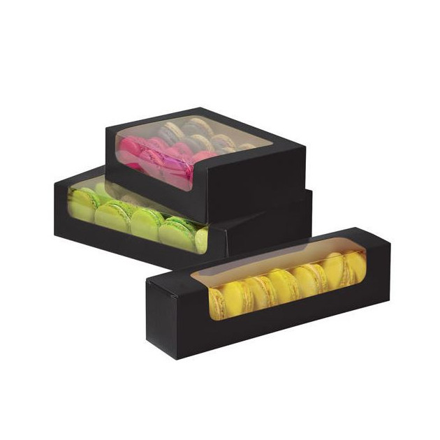 Boite Macarons disponible en version 8 macarons et 16 macarons Boite Macarons disponible en version 8 macarons et 16 macarons