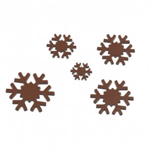 Moule Chocolat 5 Flocons Chocolate World Moule Chocolat 5 Flocons Chocolate World