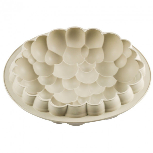 Moule Silicone Bolle Ã˜22cm 3D Design avec rebord arrondi