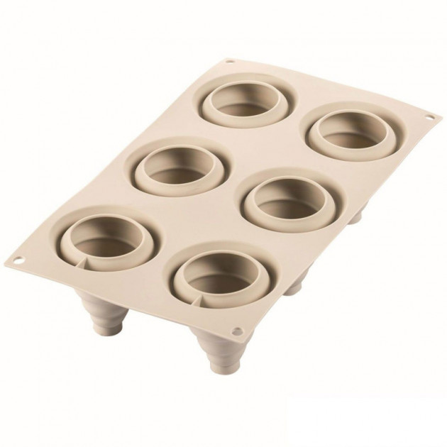 Mini Moule en silicone Cones Ã˜6xH.7 cm Silikomart 3D Design
