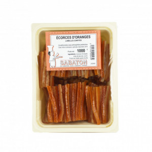 Ecorces Oranges Confites en Lamelles 1 kg Sabaton Ecorces Oranges Confites en Lamelles 1 kg Sabaton