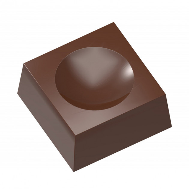 Moule Chocolat Carre Creux 43 mm (x10) Chocolate World