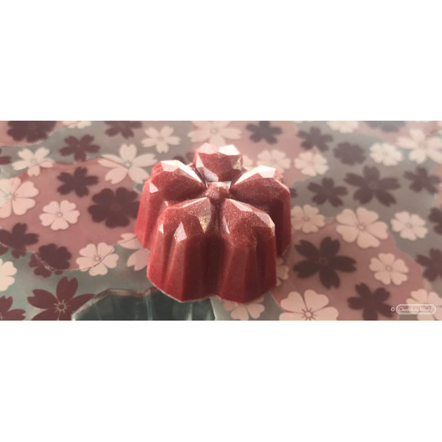 Chocolat Sakura Origami Fleur de Cerisier Moule Chocolat Polycarbonate Chef Signature Chocolat Sakura Origami Fleur de Cerisier Moule Chocolat Polycarbonate Chef Signature