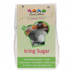 Sucre Glace Sans Gluten 500g Funcakes Sucre Glace Sans Gluten 500g Funcakes
