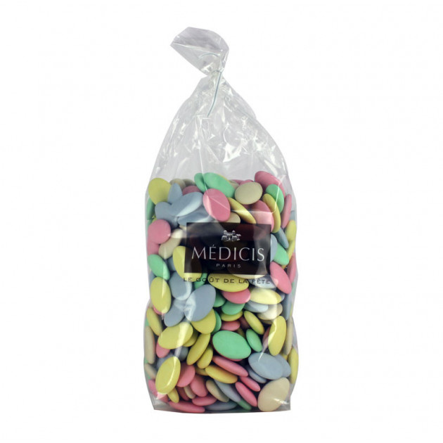 Dragées Chocolat Multicolores 1kg Médicis - , Achat, Vente