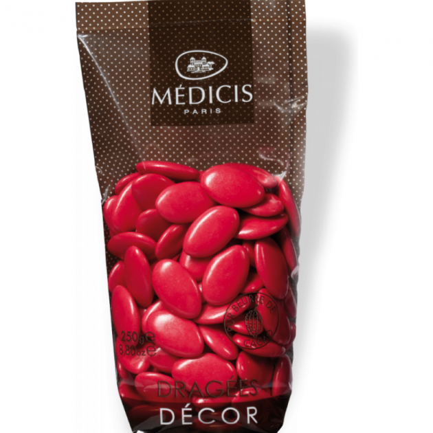 Dragees Chocolat Fuchsia 250g Medicis