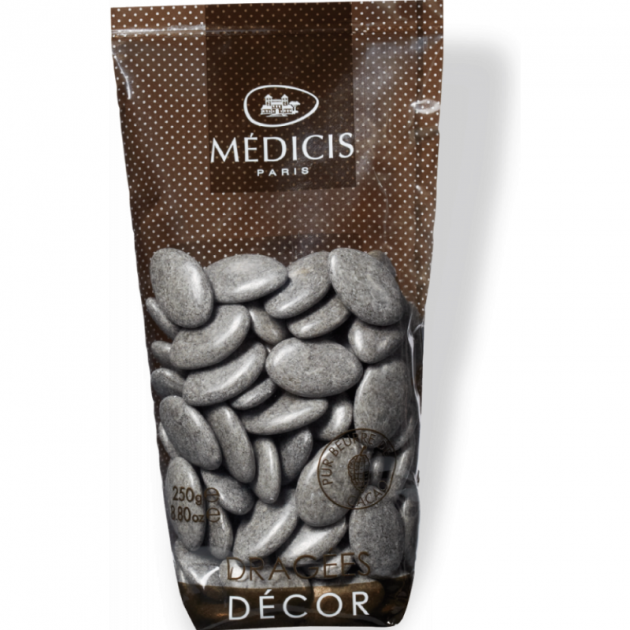 Dragees Chocolat Gris 250g Medicis