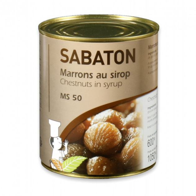 Marrons au sirop Sabaton 1050 g