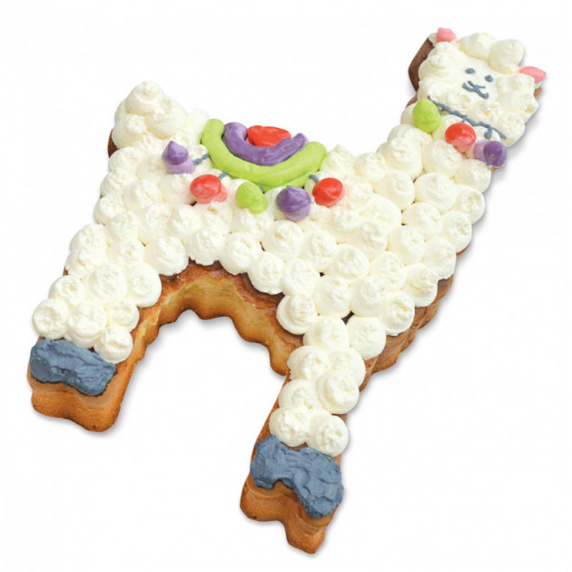 Gâteau Lama avec Cercle Inox Lama XXL Gâteau Lama avec Cercle Inox Lama XXL