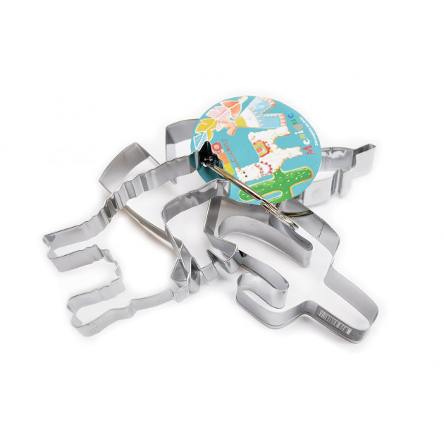 4 Decoupoirs Theme Lama Inox Scrapcooking