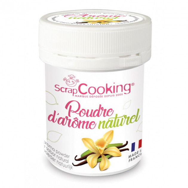 Arome Naturel en Poudre Vanille 15g Scrapcooking