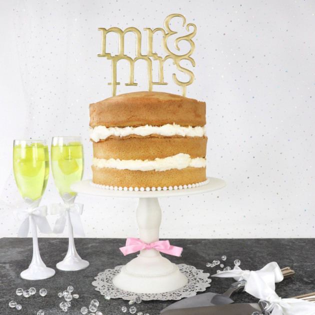 Découpoir Cake Topper Mr & Mrs  Découpoir Cake Topper Mr & Mrs