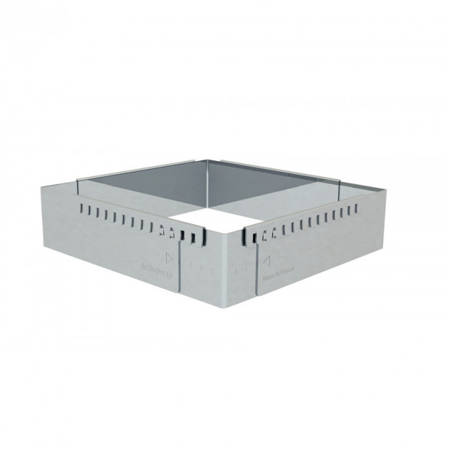 Cadre Patissier Extensible Inox 16 a 30 cm De Buyer