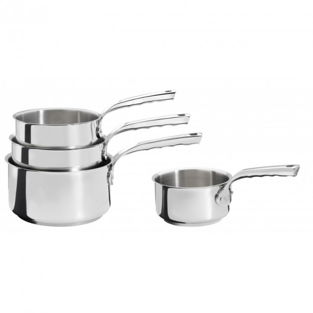 Casserole inox - diamètre 16 cm - Tous feux - 1.6 L