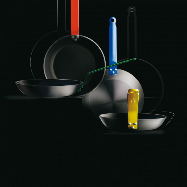 Poele Choc Resto Induction Poele compatible induction manche couleurs HACCP