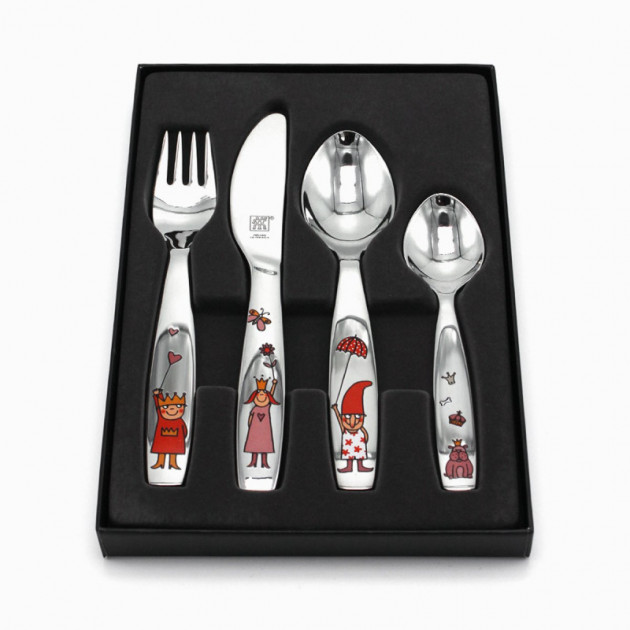 Couverts Enfant Inox Princesse 4 Pieces Zwilling Cuisineaddict Com Achat Vente