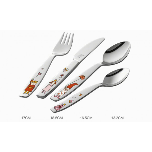 Couverts Enfant Inox Princesse 4 Pieces Zwilling Cuisineaddict Com Achat Vente