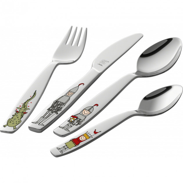 Couverts Enfant Inox Chevalier 4 Pieces Zwilling