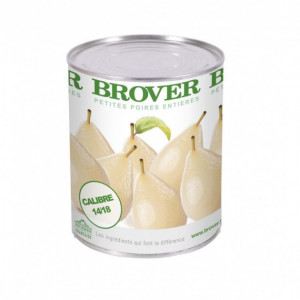 Petites Poires au Sirop léger 4/4 Brover
