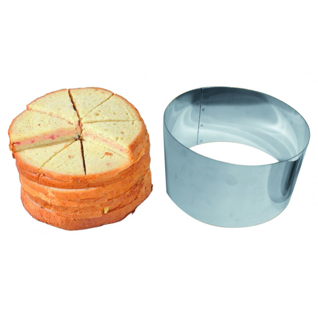 Cercle à Mousse Individuel Inox 5,5 cm x H 5 cm Mallard :achat, vente -  Cuisine Addict