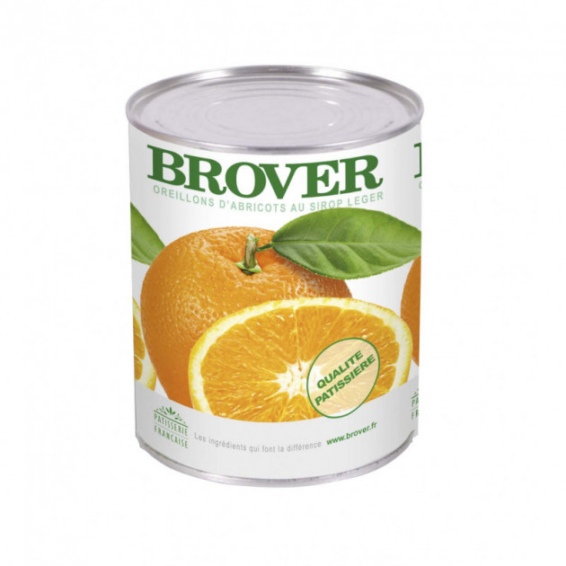 Oranges en tranches au Sirop leger 4/4 Brover