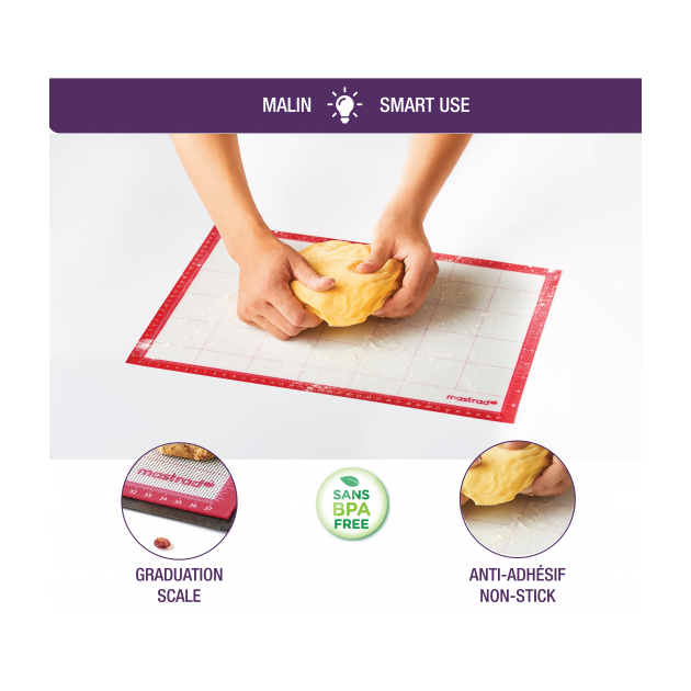 Tapis de cuisson anti-adhesif