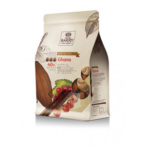 Chocolat au Lait Origine Ghana 40% 2,5 kg Barry Chocolat au Lait Origine Ghana 40% 2,5 kg Barry